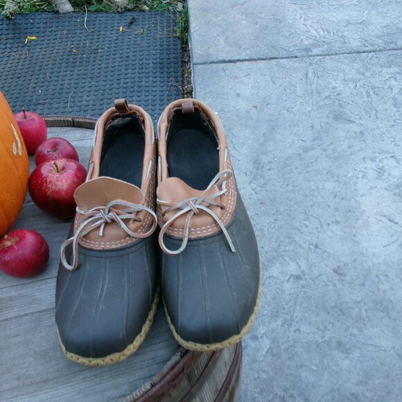 Bean boots LL bean Mens 14 M duck rain hunting marsh boots made in Maine USA v main image 7